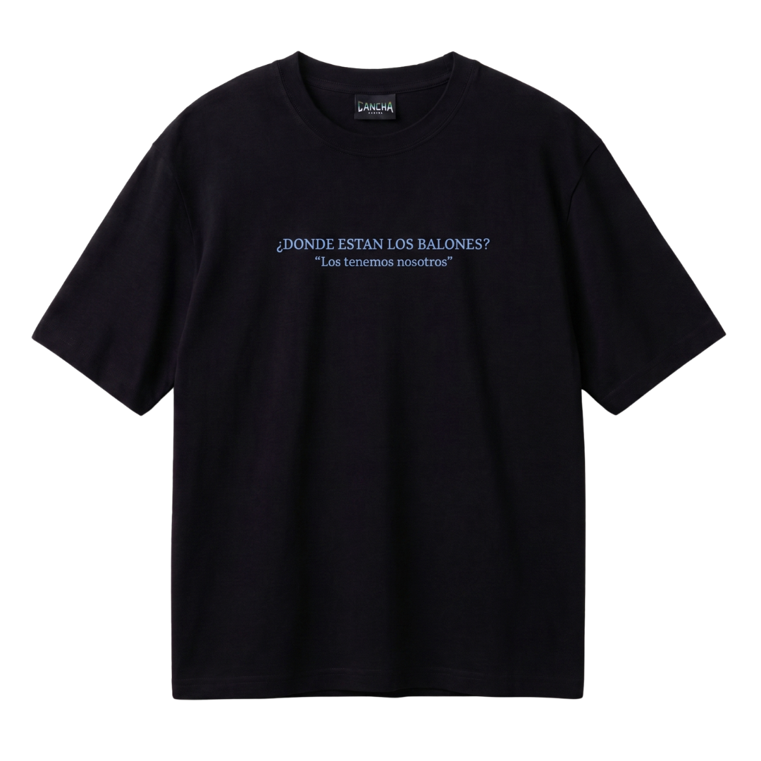 Camiseta "¿Donde está los balones?"