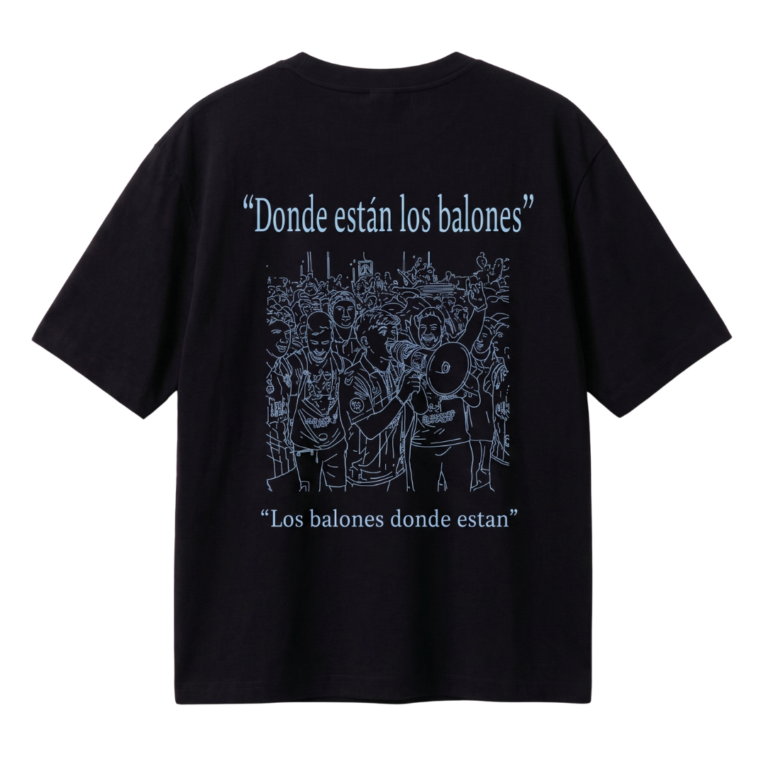 Camiseta "¿Donde está los balones?"
